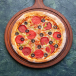 Pepper Chicken Pizza